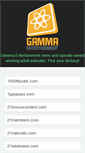 Mobile Screenshot of gammaentertainment.com